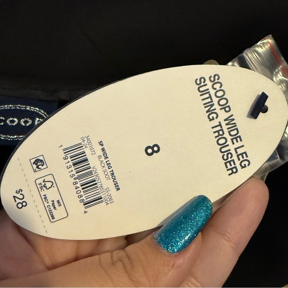 Scoop Wide-Leg suiting trouser - Picture 14 of 15